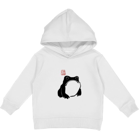 Discover Unimpressed Frog Kids Pullover Hoodies, Grumpy Frog  Kids Pullover Hoodies