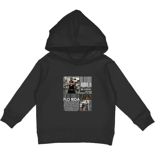 Discover Flo Rida Rap Kids Pullover Hoodies, Mail On Sunday Album 90s Y2K Merch Vintage Rapper Hiphop