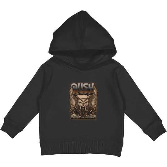 Discover Rush Band Unisex Softstyle Kids Pullover Hoodies