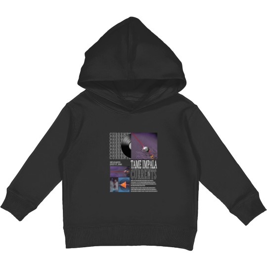 Discover Vintage Bootleg Inspired Kids Pullover Hoodies Tame Impala Currents Vintage Kids Pullover Hoodies