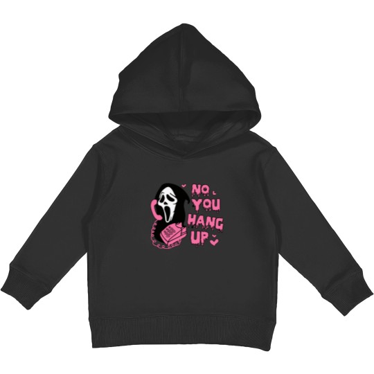 Discover No You Hang Up Kids Pullover Hoodies, Ghost face Kids Pullover Hoodies