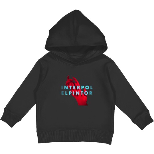 Discover Interpol El Pintor Album Indie Logo Kids Pullover Hoodies