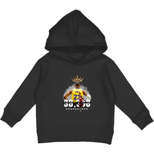 Discover LeBron James all time points leader Breakable record, LeBron James Kids Pullover Hoodies