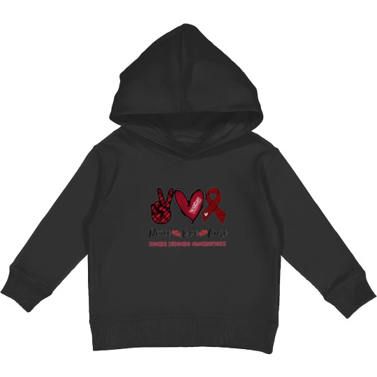 Discover NextCare Urgent Care Heart Disease Awareness Kids Pullover Hoodies