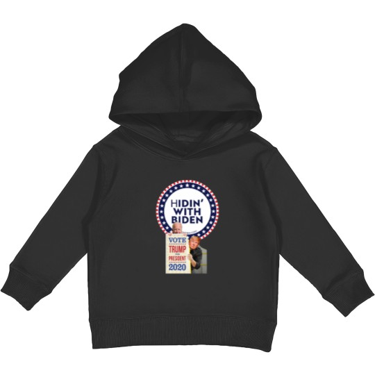 Discover Hiden with Biden Vote Both Hiden with Biden Vote Both Kids Pullover Hoodies