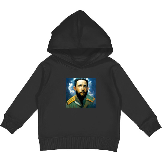 Discover Fidel Castro 747 Kids Pullover Hoodies