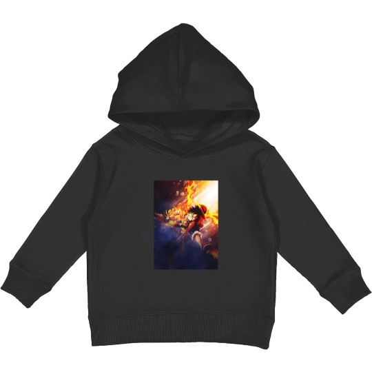 Discover One Piece Monkey D Luffy 1249 Kids Pullover Hoodies