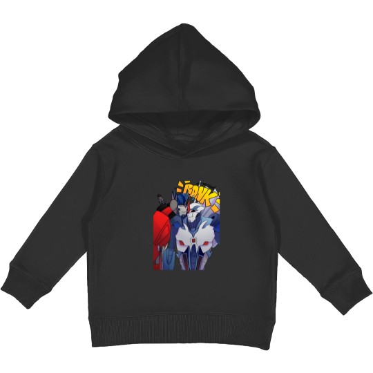 Discover Transformers Prime Starscream And Optimus Prime 338 Kids Pullover Hoodies