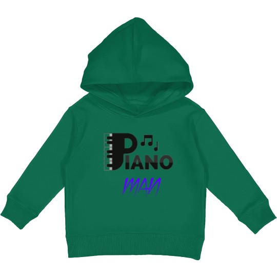 Discover Piano Man Kids Pullover Hoodies
