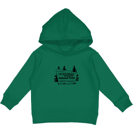 Discover IWishABish Woods Graphic Kids Pullover Hoodies