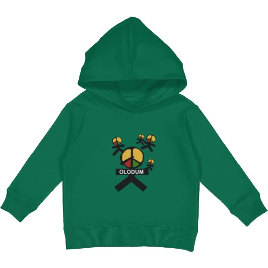 Discover They Don't Care About Us, Olodum, Peace Kids Pullover Hoodies