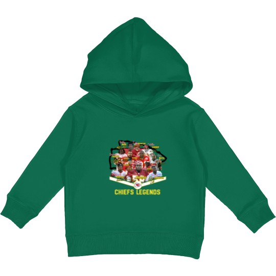 Discover Football Legend Kids Pullover Hoodies, Football Kids Pullover Hoodies, Vintage Chiefs