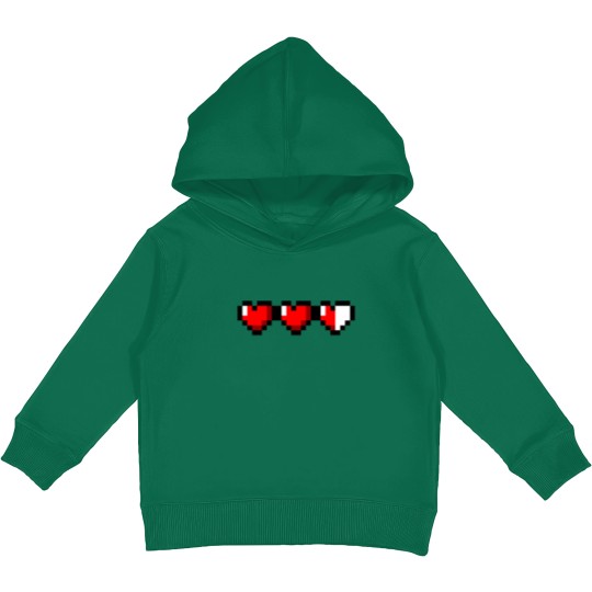 Discover Zelda Hearts Kids Pullover Hoodies