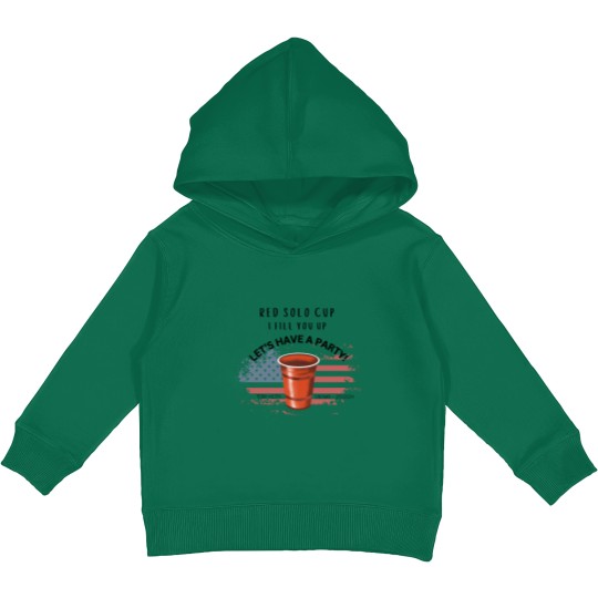 Discover Toby Keith Kids Pullover Hoodies, Rememberance of Toby, Red Solo Cup