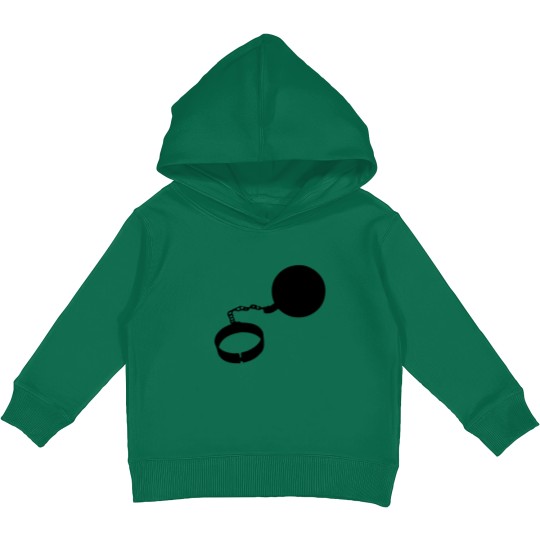 Discover Ball and chain Kids Pullover Hoodies