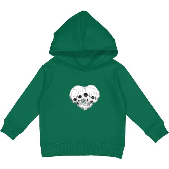 Discover Double Trouble - Skull - Kids Pullover Hoodies