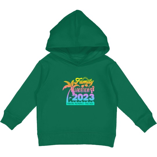 Discover Family Vacation 2023 Kids Hoodie