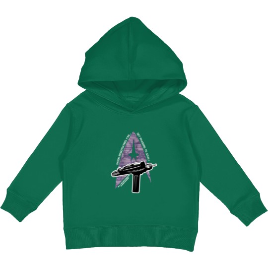 Discover Set phasers to stun 1 Kids Pullover Hoodies