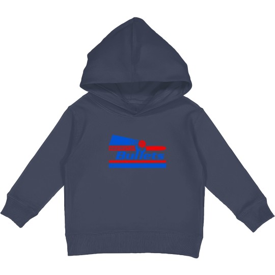 Discover Defunct Washington Bullets Pennant 80s Pennant Kids Pullover Hoodies