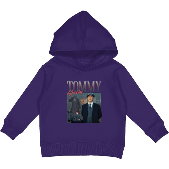 Discover Tommy Shelby Homage Kids Pullover Hoodies Kids Pullover Hoodies Top Peaky TV Show Gift Tom Thomas By Order Cillian Murphy