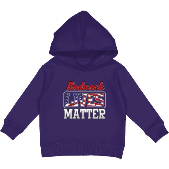 Discover Redneck Lives Matter Kids Pullover Hoodies