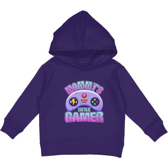 Discover Mommy's Little Gamer Video Gaming Kids Pullover Hoodies