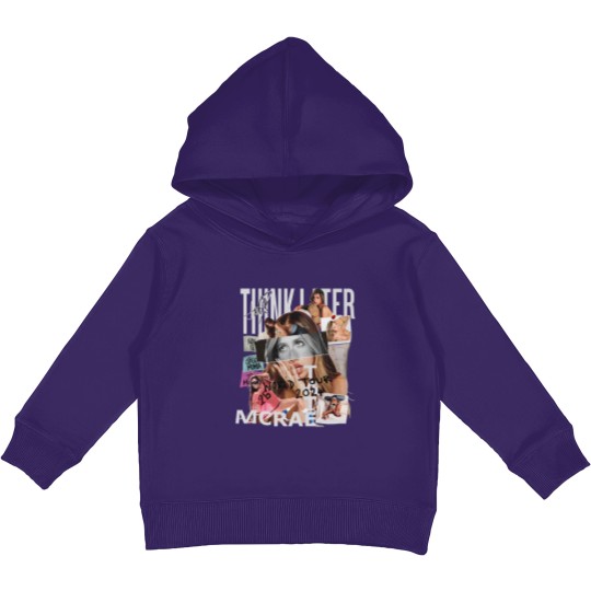 Discover Tate McRae The Think Later World Tour 2024 Tour Kids Pullover Hoodies, Tate McRae Fan
