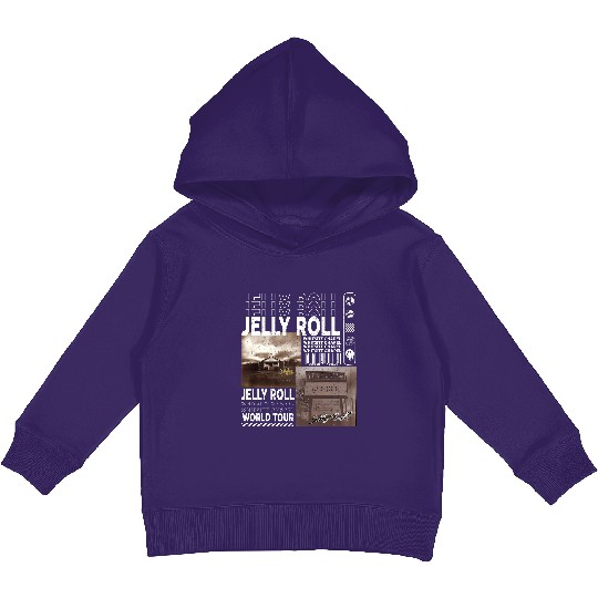 Discover Jelly Roll Music Kids Pullover Hoodies, 90s Y2K Merch Vintage Jelly Roll