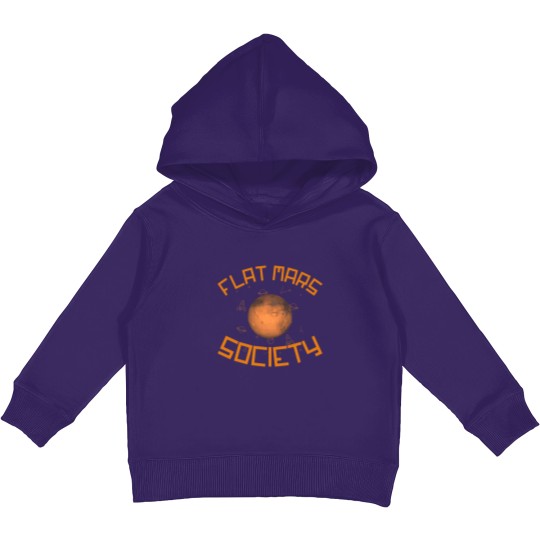 Discover Flat Mars Society Gift - Surviving Mars Kids Pullover Hoodies
