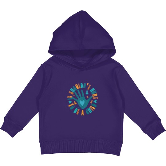 Discover Child Abuse Awareness Kids Pullover Hoodies, Domestic Violence Mental Health