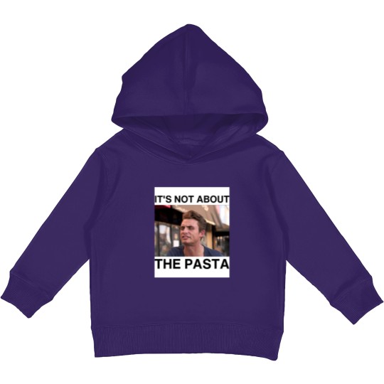 Discover James Kennedy It's Not About the Pasta Kids Pullover Hoodies
