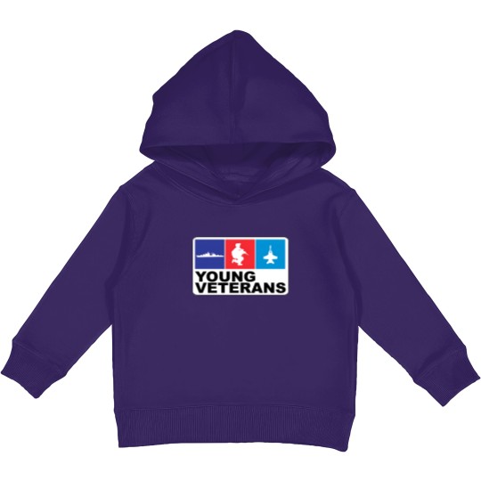 Discover Young Veterans Kids Pullover Hoodies