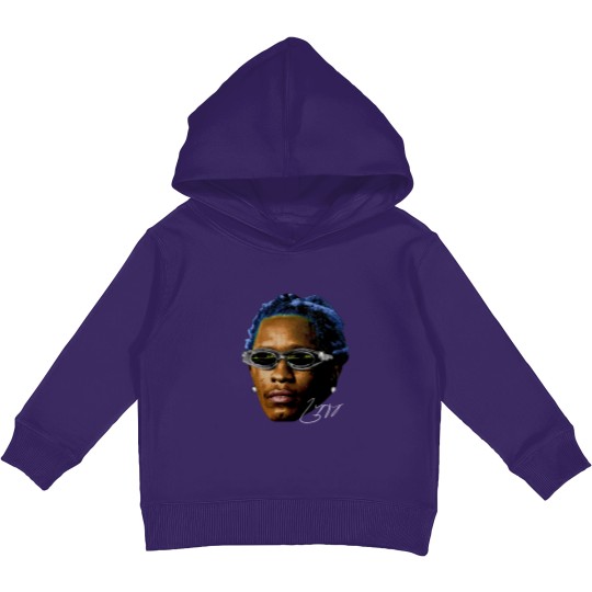 Discover YOUNG THUG Kids Pullover Hoodies | Rap Kids Pullover Hoodies Concert Merch Kanye