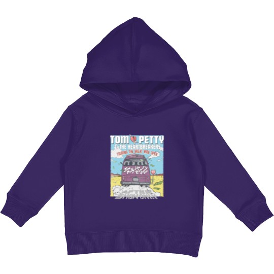 Discover Tom Petty & the Heartbreakers Touring the Great Wide Open Rock Music Kids Pullover Hoodies