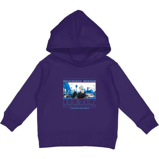 Discover Heat Movie Graphic Kids Pullover Hoodie - 90s Action Film Memorabilia