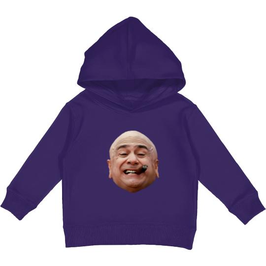 Discover Danny Devito as Mini Me Kids Pullover Hoodies