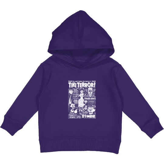 Discover Tiki Terror! - Tiki - Kids Pullover Hoodies
