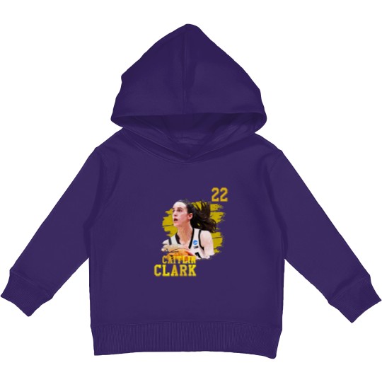 Discover Caitlin clark  22 Kids Pullover Hoodies