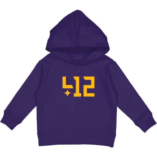 Discover Number 412 Kids Pullover Hoodies