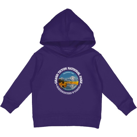 Discover Grand Teton National Park (NP) Kids Pullover Hoodies