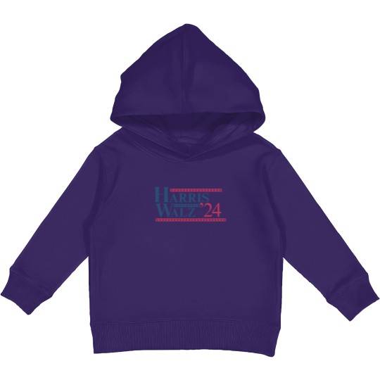 Discover Kamala Harris Kids Pullover Hoodie - Rally Edition
