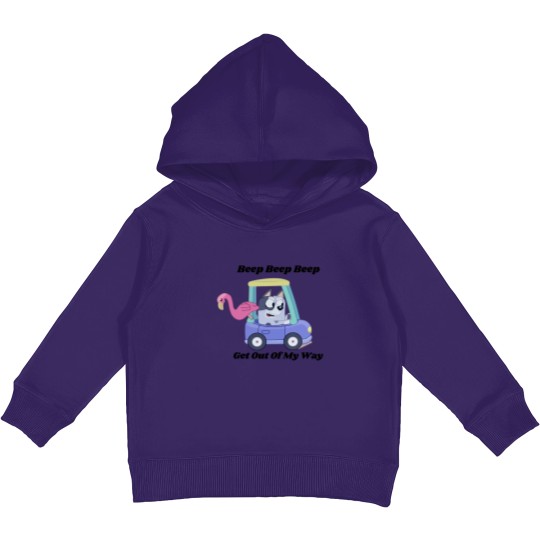 Discover Get Out Of My Way Muffin Kids Pullover Hoodies, Muffin BlueyDad Kids Pullover Hoodies