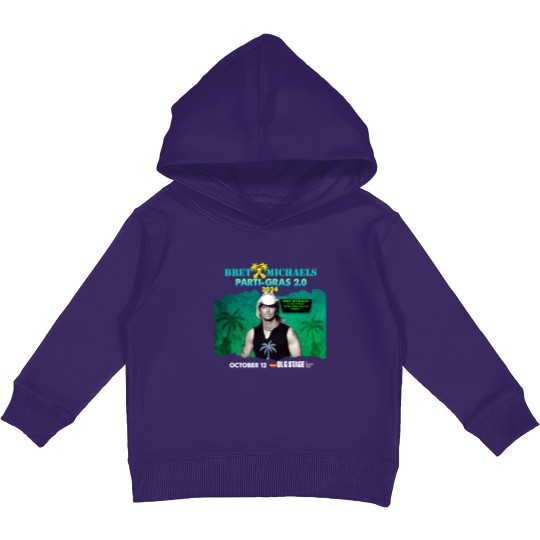 Discover New Popular!!! Bret Michaels Tour 2024 Gift For Fan Kids Pullover Hoodies