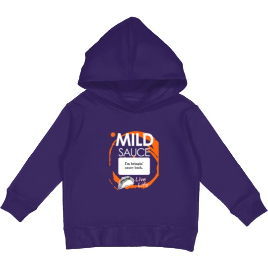 Discover Taco Sauce Kids Pullover Hoodies