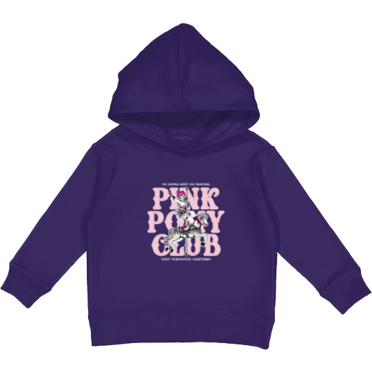 Discover Pink Pony Club Unisex Jersey Short Sleeve Kids Pullover Hoodies, Chappell Roan Fan Kids Pullover Hoodies
