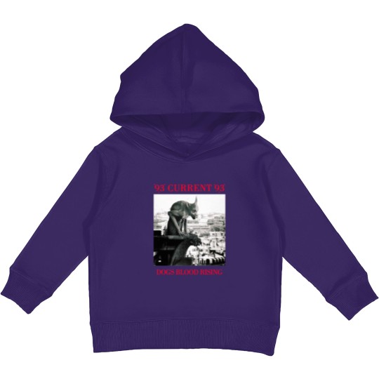 Discover 93-current-dogs-blood-rising Kids Pullover Hoodies