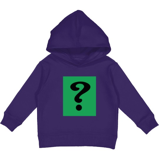 Discover The Riddler Graphic Kids Pullover Hoodies