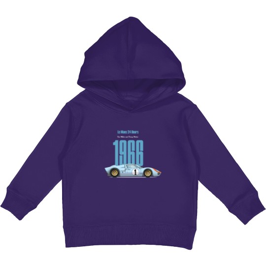 Discover GT40 Ken Miles 1966 Kids Pullover Hoodies