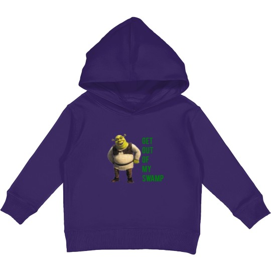 Discover Get out of my swamp Kids Pullover Hoodies