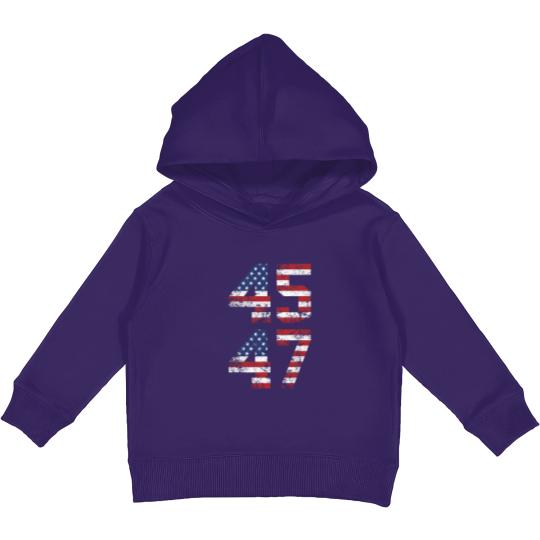 Discover Trump 2024 Kids Pullover Hoodies - Supporter Gift